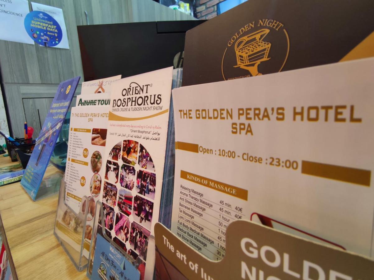 The Golden Pera'S Hotel & Spa اسطنبول المظهر الخارجي الصورة